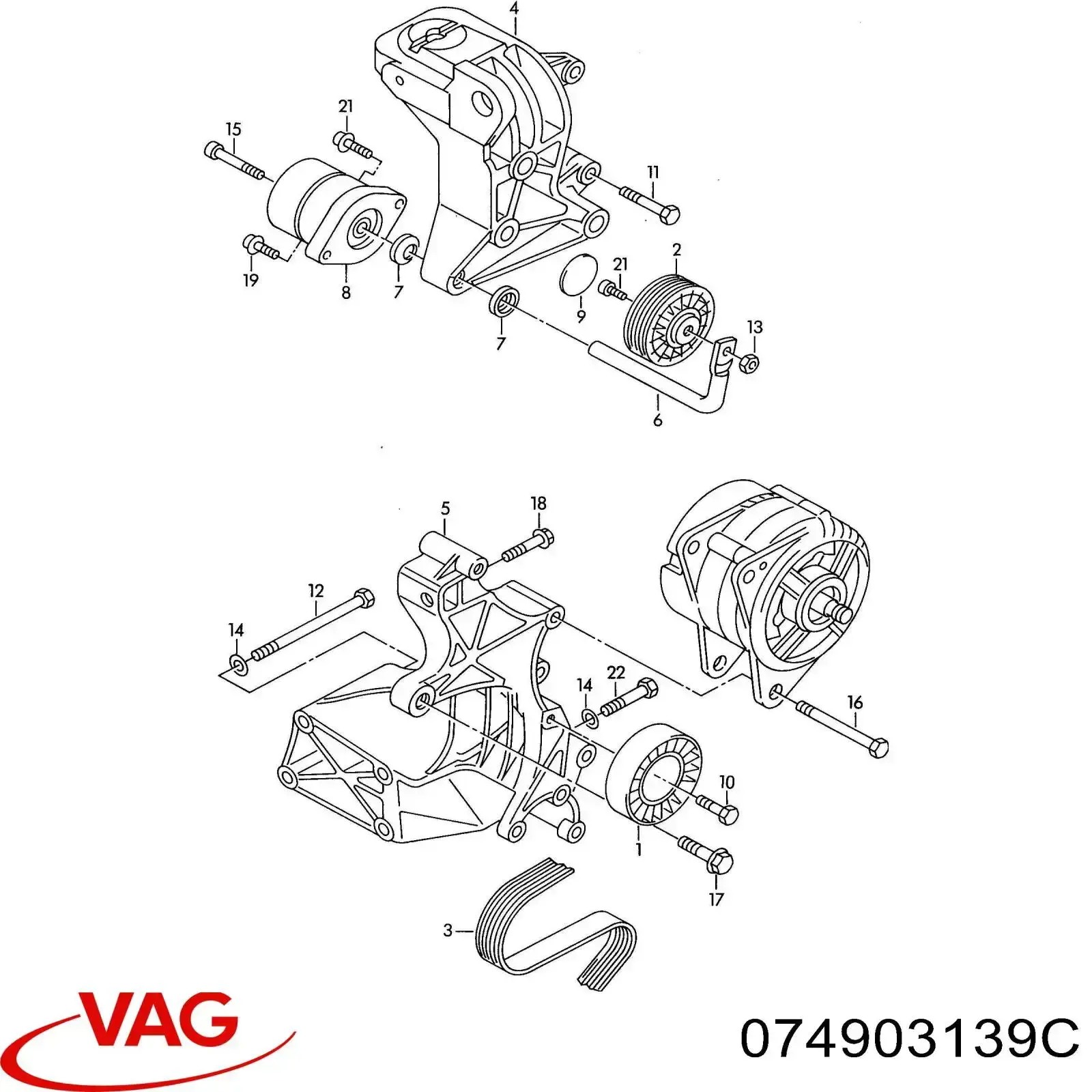 VAG 074903139C precio, desde 504,15 EUR