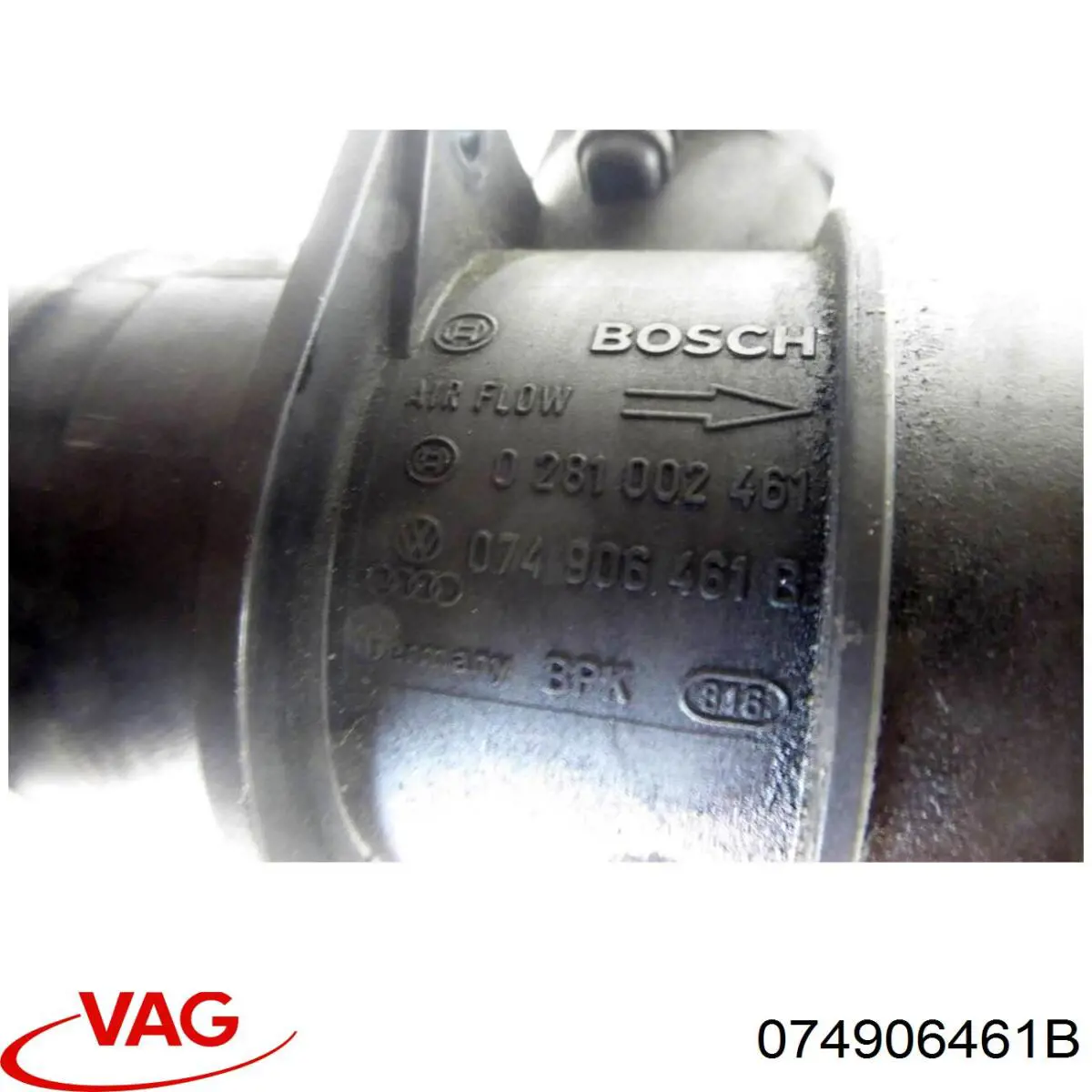 Sensor De Flujo De Aire/Medidor De Flujo (Flujo de Aire Masibo) Audi A4 8EC