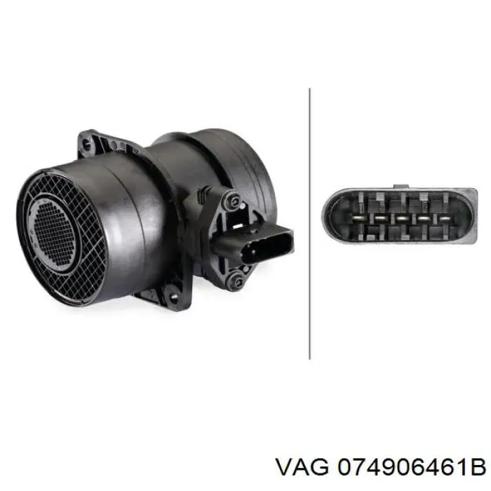 Sensor De Flujo De Aire/Medidor De Flujo (Flujo de Aire Masibo) Audi A4 8EC