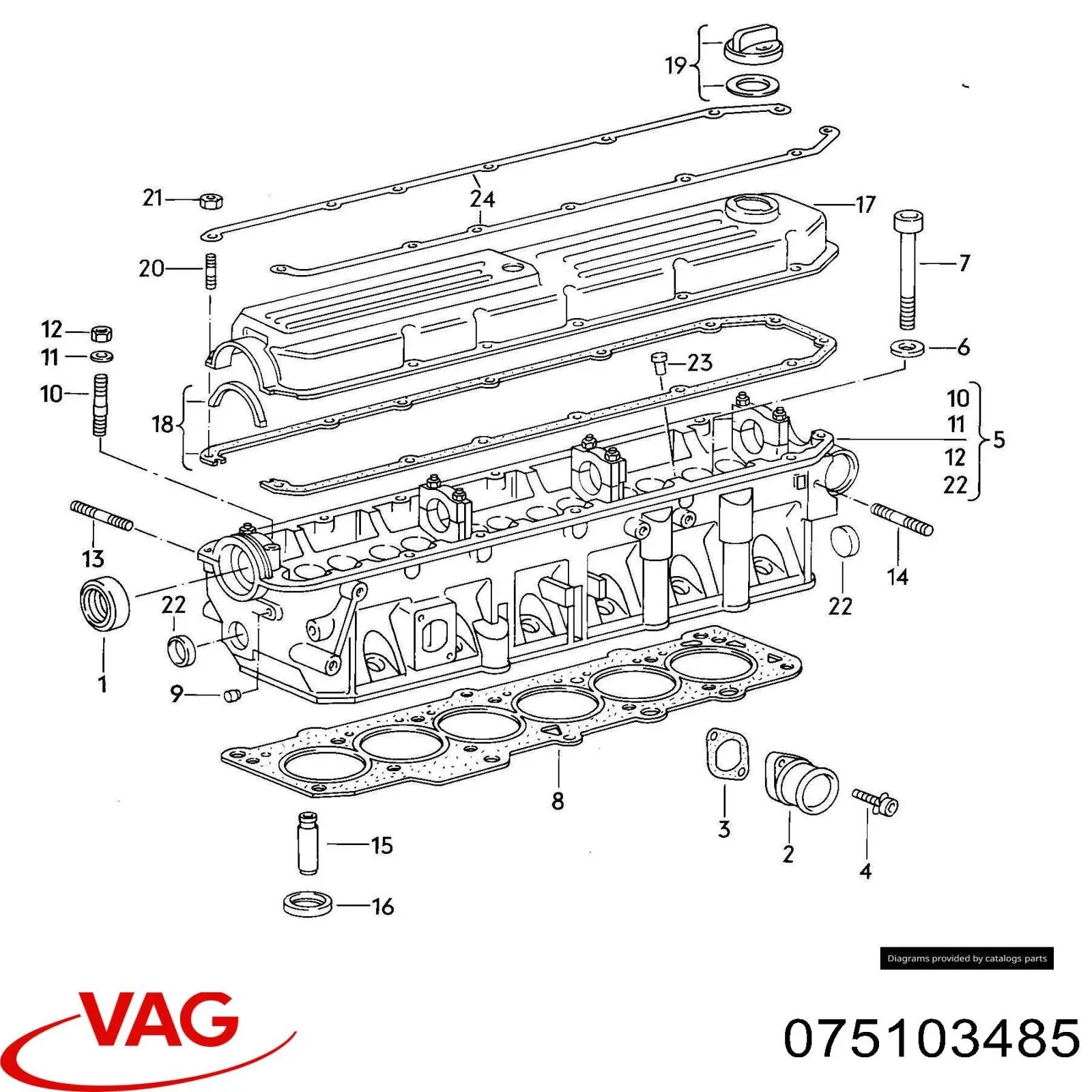  VAG 075103485 precio, desde 26,50 EUR