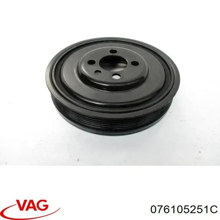 Comprar 076105251C VAG La polea del cigüeñal