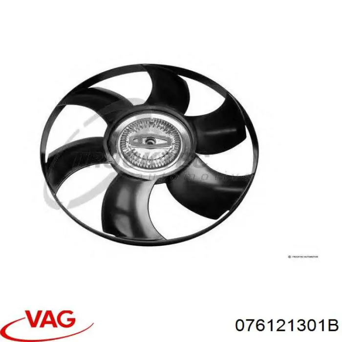 076121301B VAG rodete ventilador, refrigeración de motor