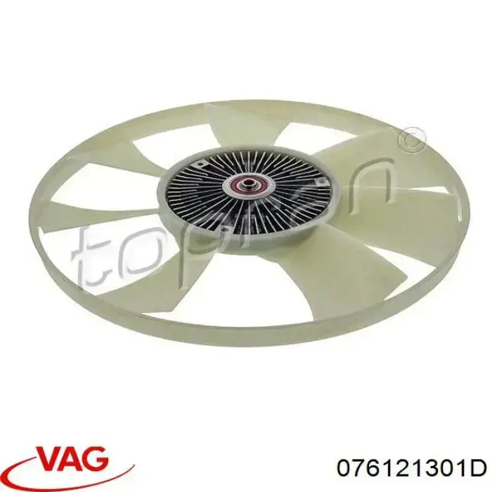 076121301D VAG rodete ventilador, refrigeración de motor