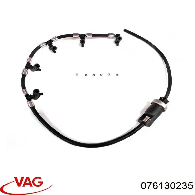 Tubería de retorno de combustible de los inyectores VAG 076130235 precio, desde 58,93 EUR
