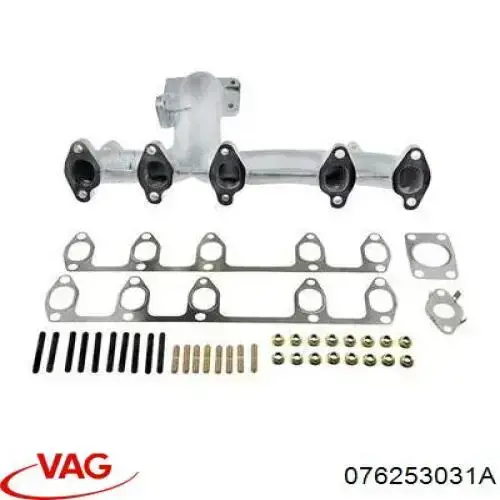 Colector de escape 076253031A VAG