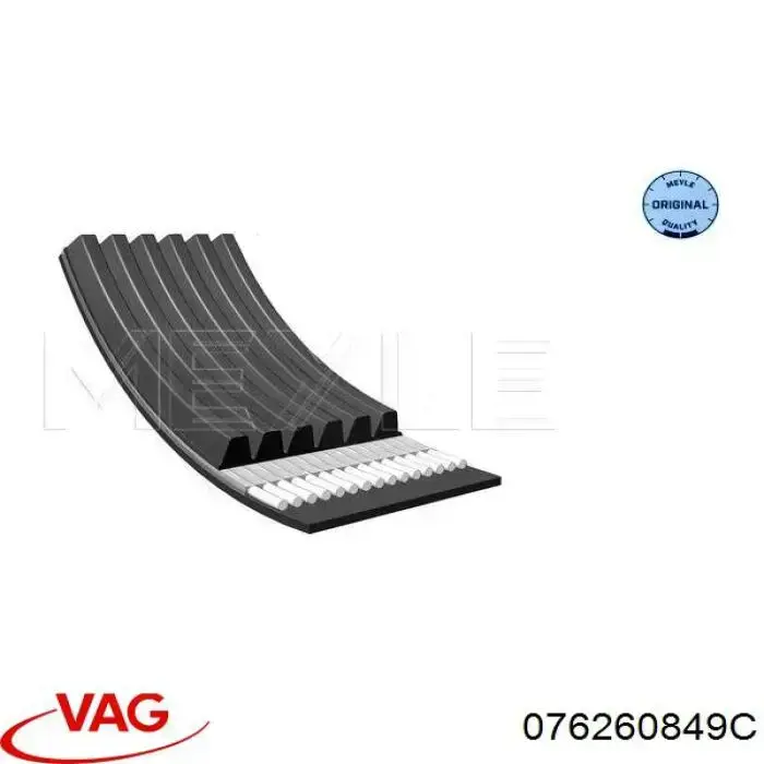 Correa de transmisión trapezoidal VAG 076260849C precio, desde 31,37 EUR