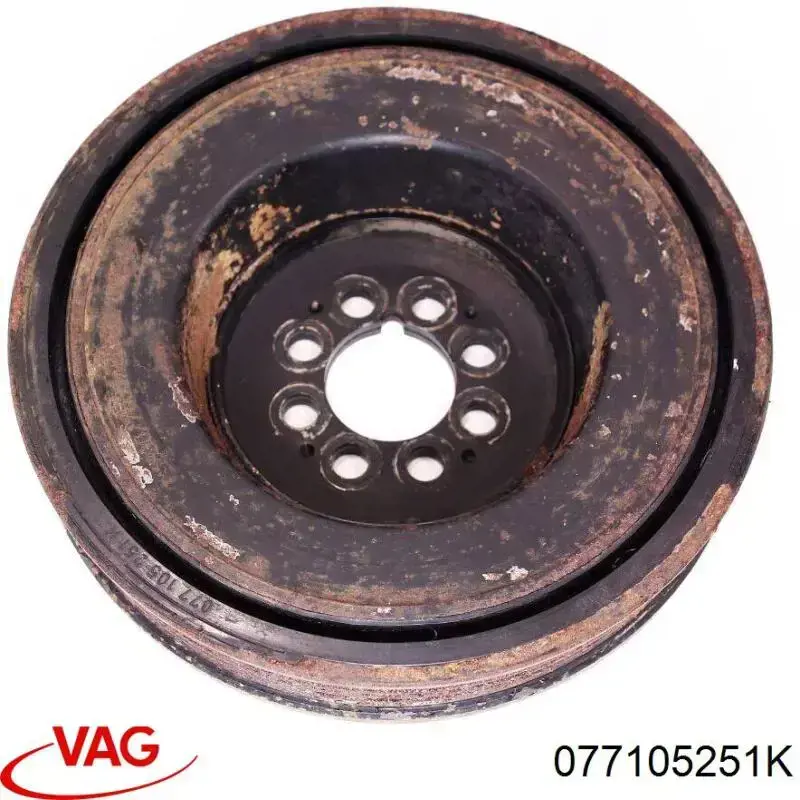 Comprar 077105251K VAG La polea del cigüeñal