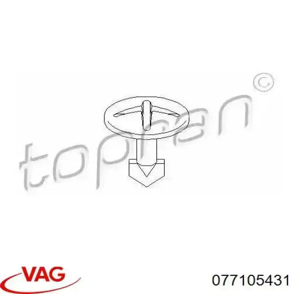 077105431 VAG Buje de biela