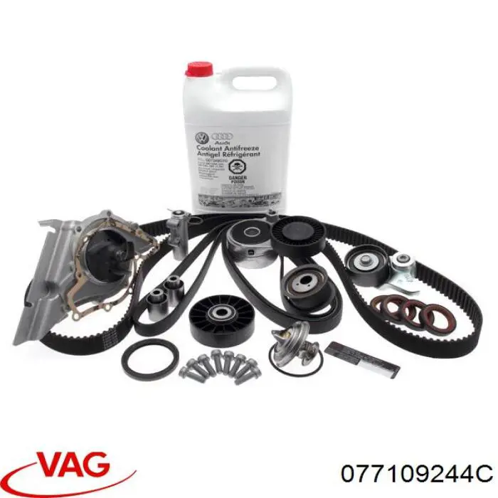 Polea correa distribución VAG 077109244C precio, desde 21,01 EUR