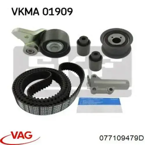 Comprar 077109479D VAG Tensor, correa de distribucion