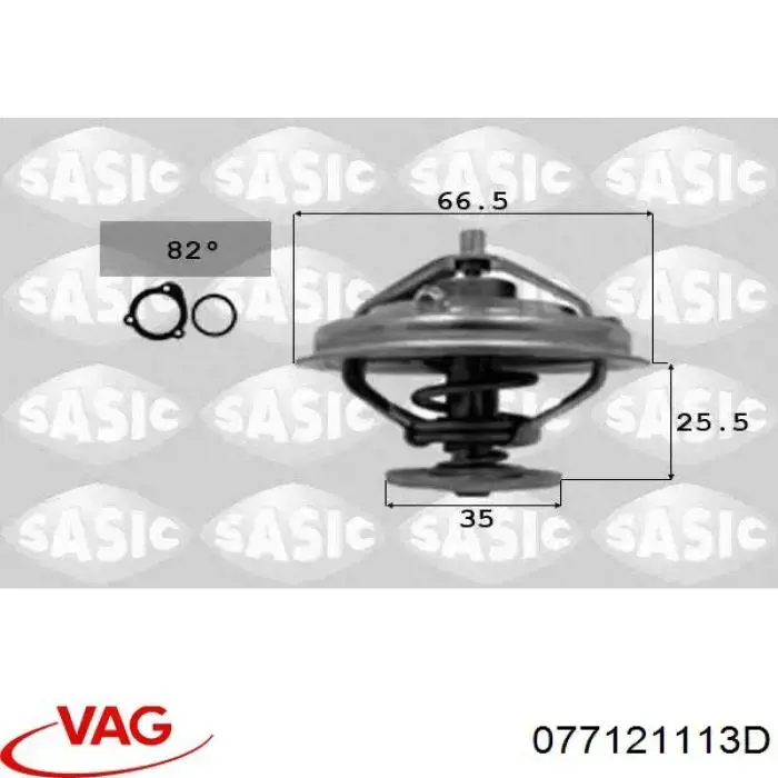Termostato 077121113D VAG