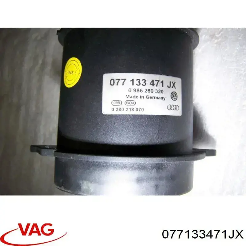 Caudalímetro 077133471JX VAG