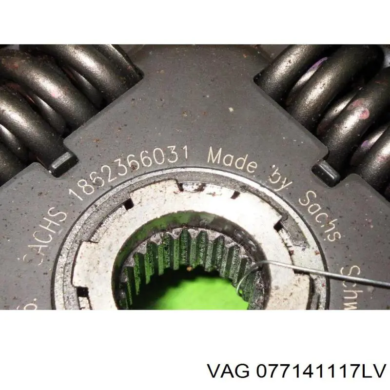077141117E VAG plato de presión de embrague
