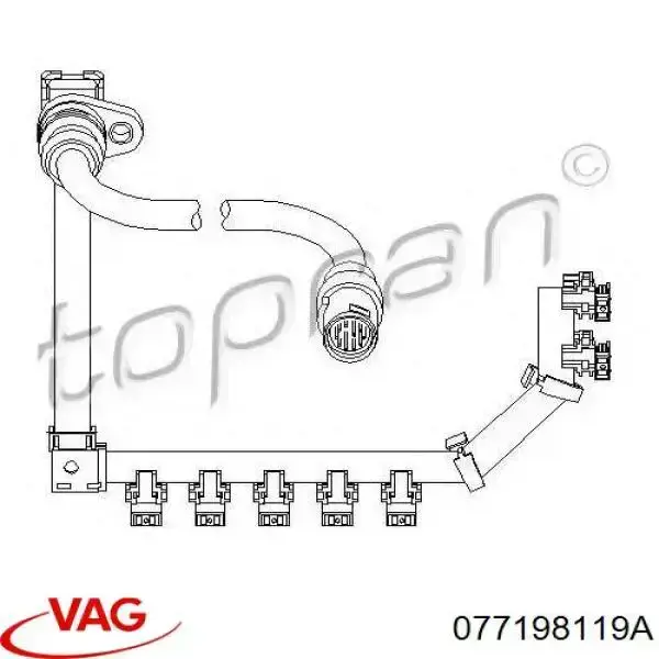 Comprar 077198119A VAG Kit de correa de distribución