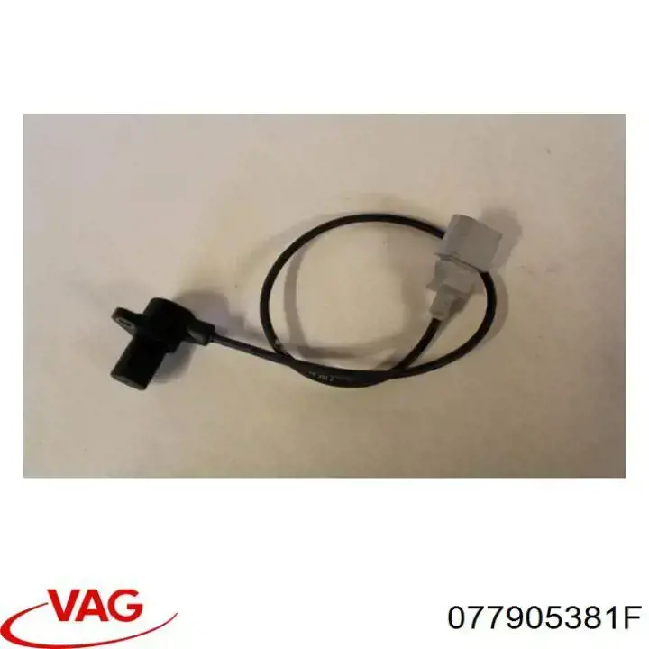 077905381F VAG sensor de cigüeñal