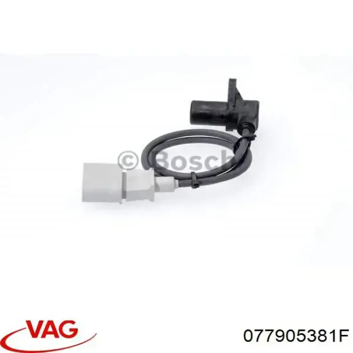 077905381F VAG Sensor de posición del cigüeñal