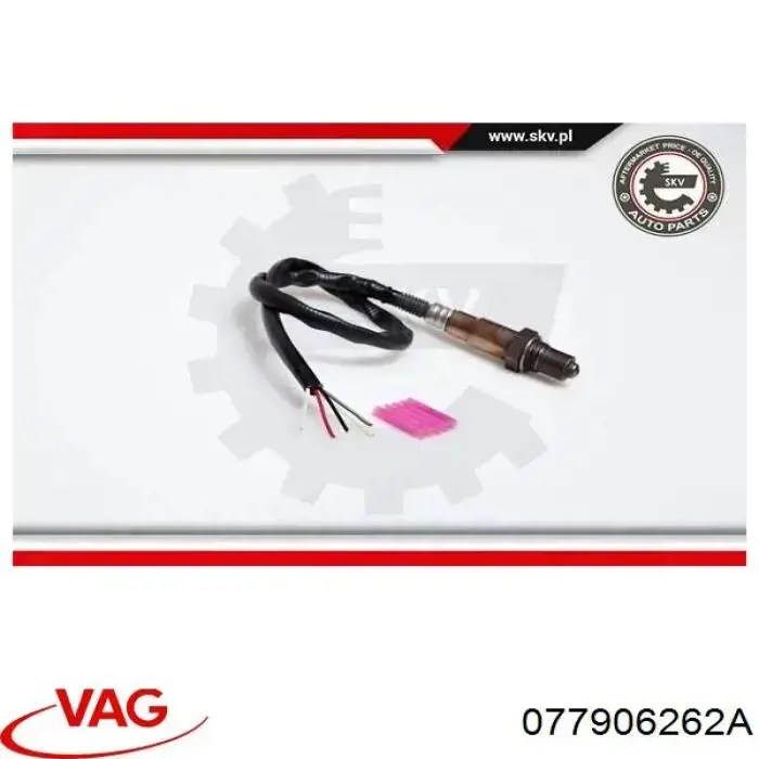 077906262A VAG Sonda lambda, sensor de oxígeno antes del catalizador izquierdo