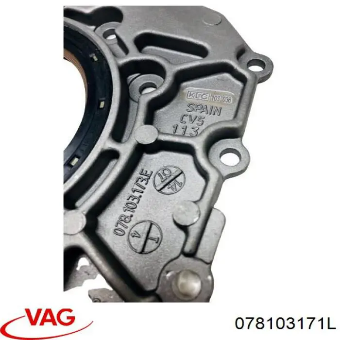 078103171L VAG Anillo retén cigüeñal