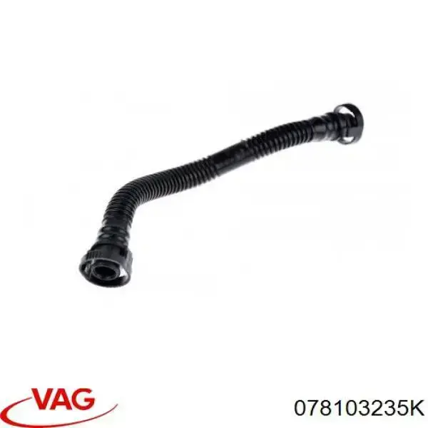 Tubo de ventilación del cárter 078103235K VAG