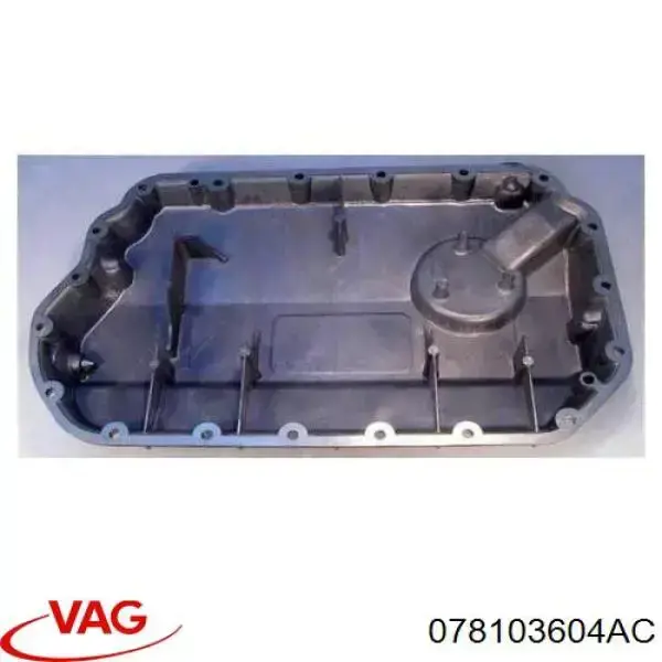 Cárter de aceite inferior 078103604AC VAG