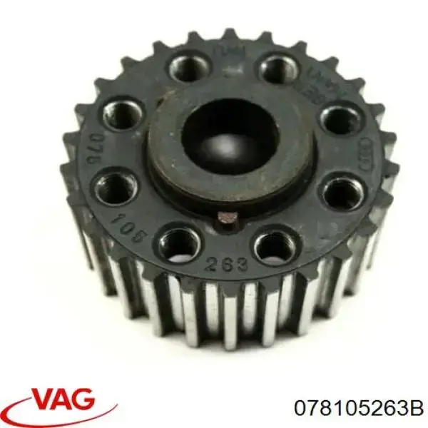 Piñón del cigüeñal VAG 078105263B precio, desde  