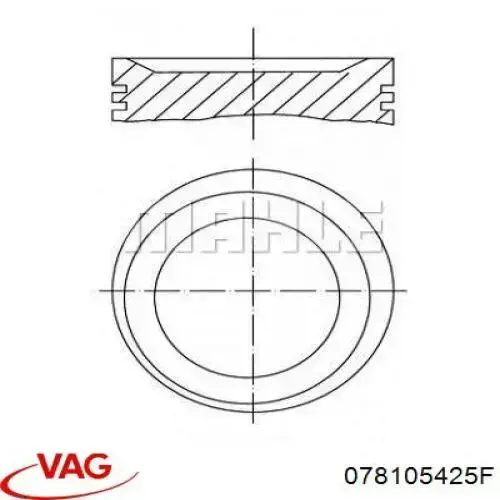 Comprar 078105425F VAG Tornillo de biela