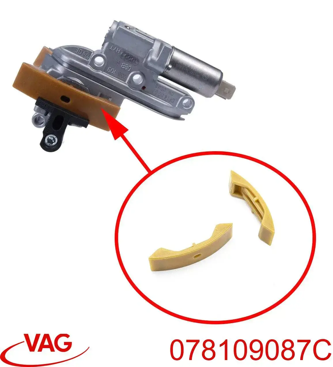 Comprar 078109087C VAG Regulador de fase de distribución