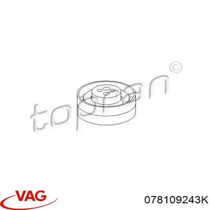 Comprar 078109243K VAG Tensor correa distribución