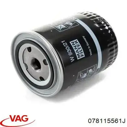 Filtro de aceite 078115561J VAG