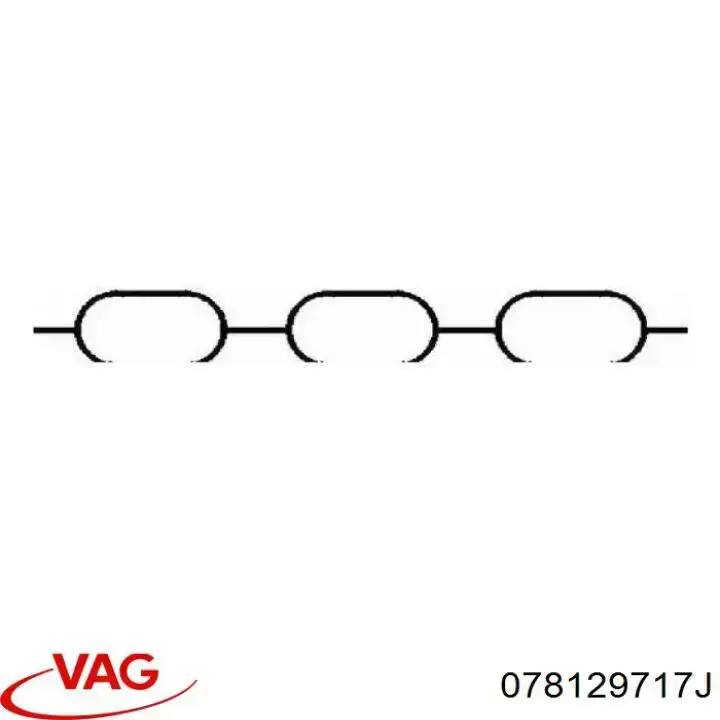 Junta de colector de admisión VAG 078129717J precio, desde 4,57 EUR