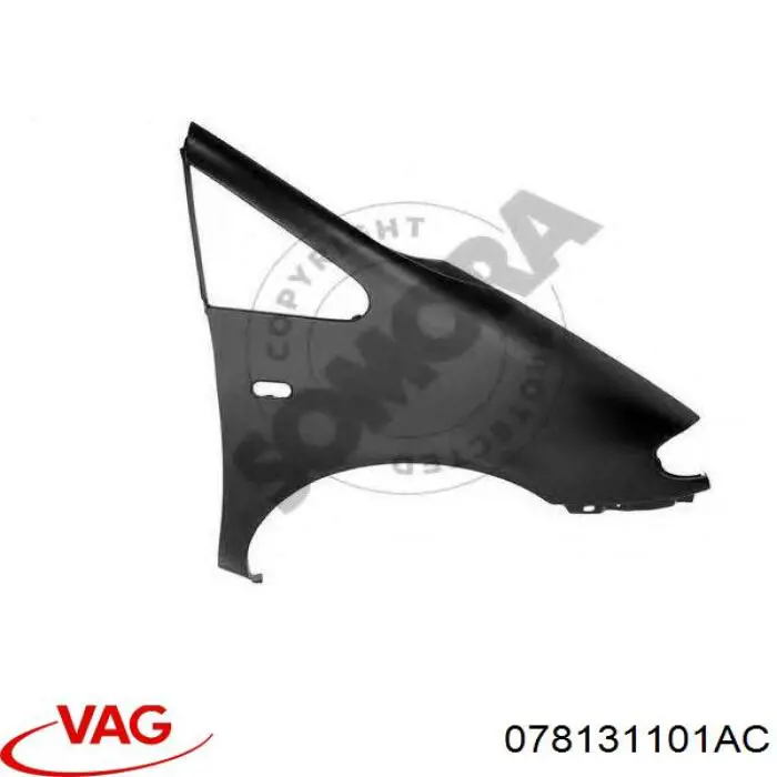 Válvula de aire secundario 078131101AG VAG