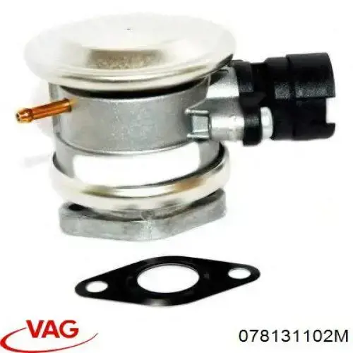 078131102M VAG Válvula de aire secundario