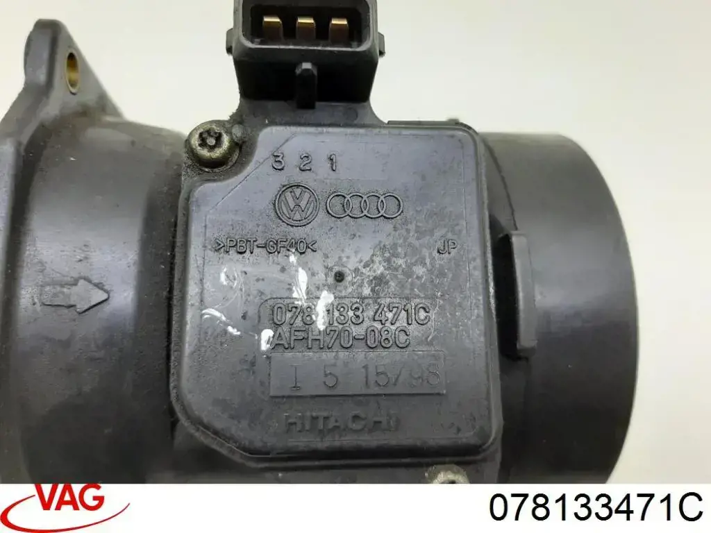 Medidor de flujo de aire VAG 078133471C precio, desde 33,40 EUR