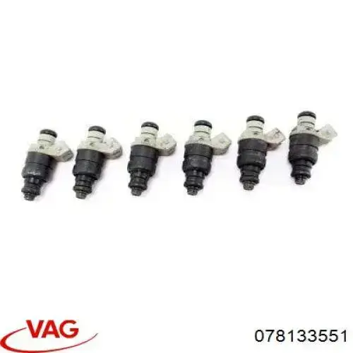 Inyector-bomba VAG 078133551