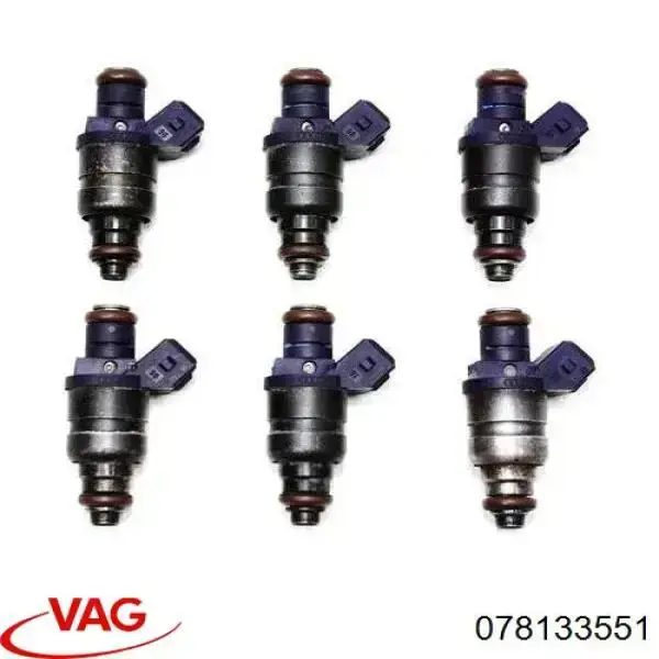 078133551 VAG Inyector de combustible