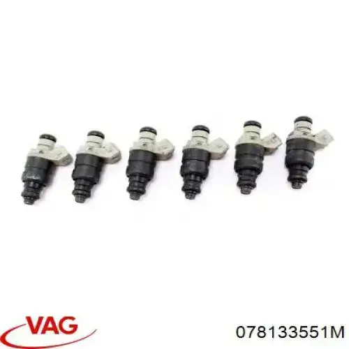 Inyector-bomba VAG 078133551BL
