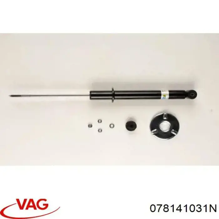 Disco de embrague 078141031N VAG
