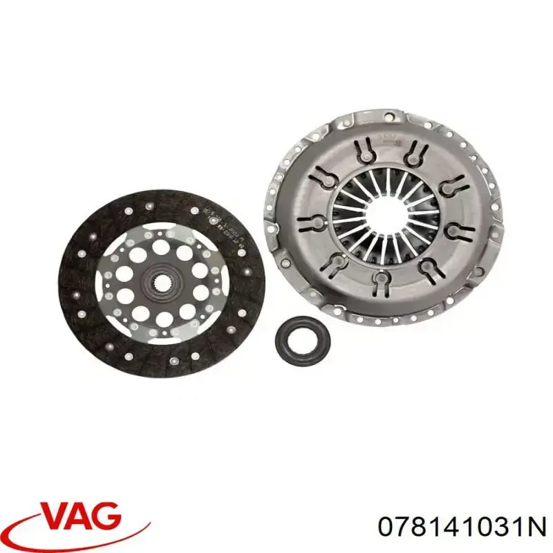 Disco de embrague VAG 078141031N precio, desde 60,98 EUR