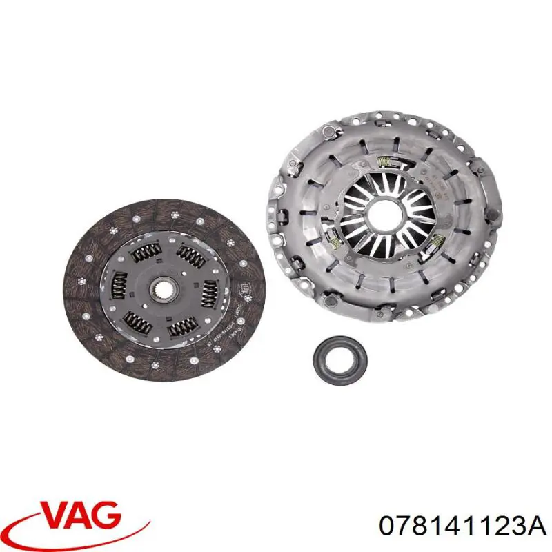 Plato de presión de embrague VAG 078141123A precio, desde 296,12 EUR