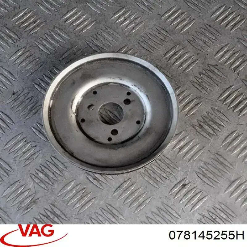 Polea de la bomba de dirección asistida 078145255H VAG