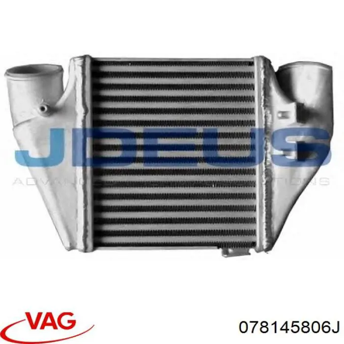 Radiador de aire de admisión VAG 078145806J precio, desde 108,87 EUR