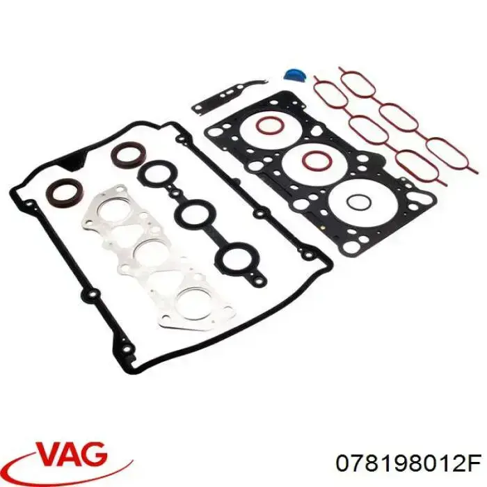 078198012F VAG Juego de juntas superiores de motor