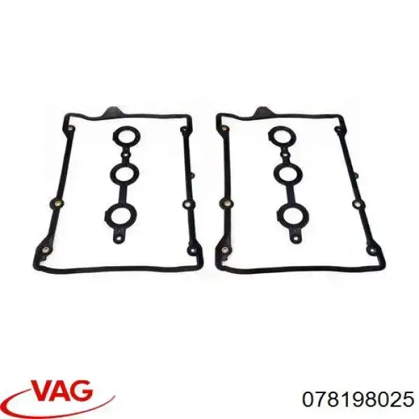 Juego de juntas de tapa de balancines 078198025 VAG