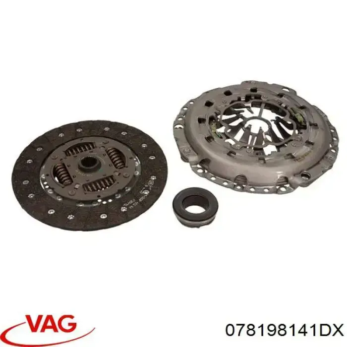 Mecanismo de embrague VAG 078198141DX precio, desde 227,99 EUR
