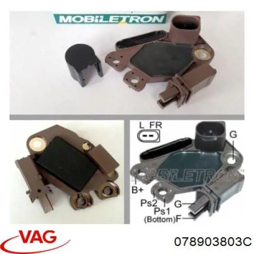 Regulador de corriente VAG 078903803C precio, desde 51,11 EUR