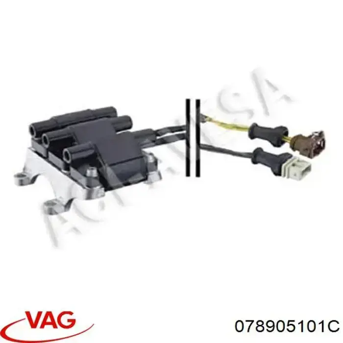 Bobina de chispa VAG 078905101C precio, desde 60,98 EUR