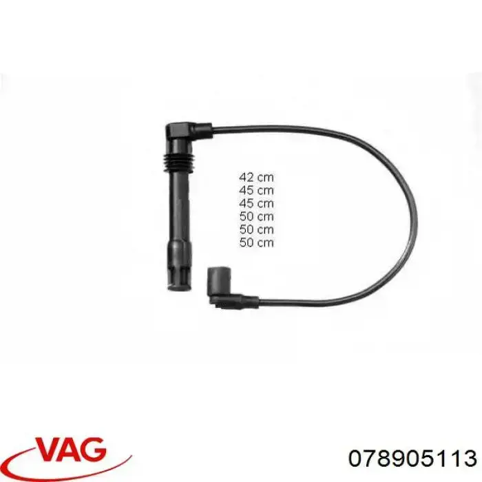 Juego de cables de bujias VAG 078905113 precio, desde 42,25 EUR