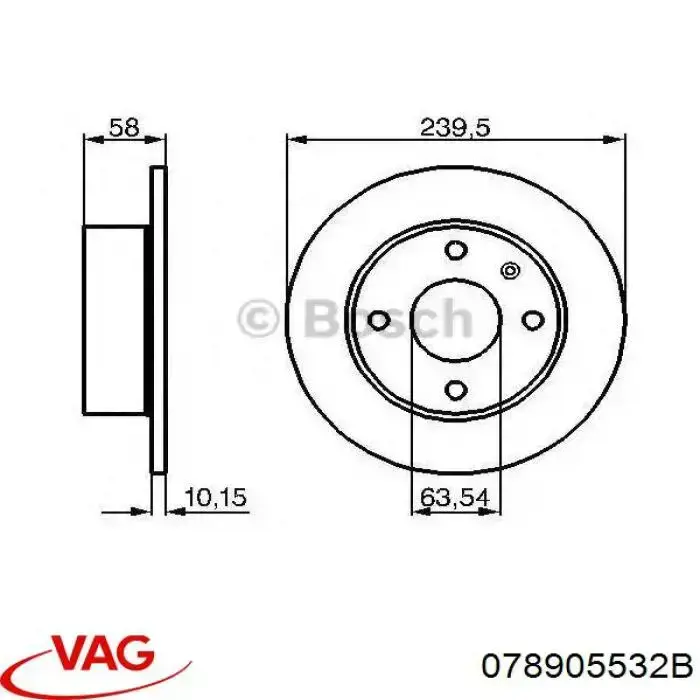 Cables de encendido VAG 078905531B
