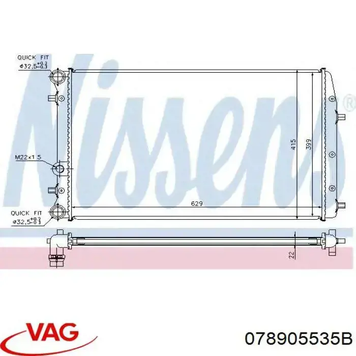 Cables de encendido VAG 078905535B