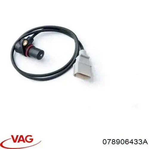 Sensor de cigüeñal 078906433A VAG